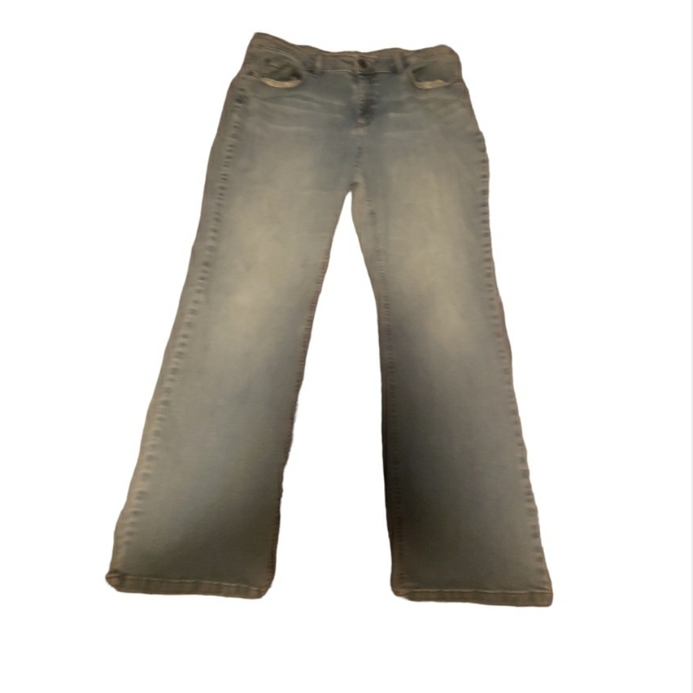 Merona Mid Rise Bootcut Jeans, size 14